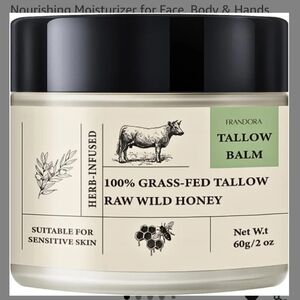 Tallow &‎ Honey Balm 2oz.